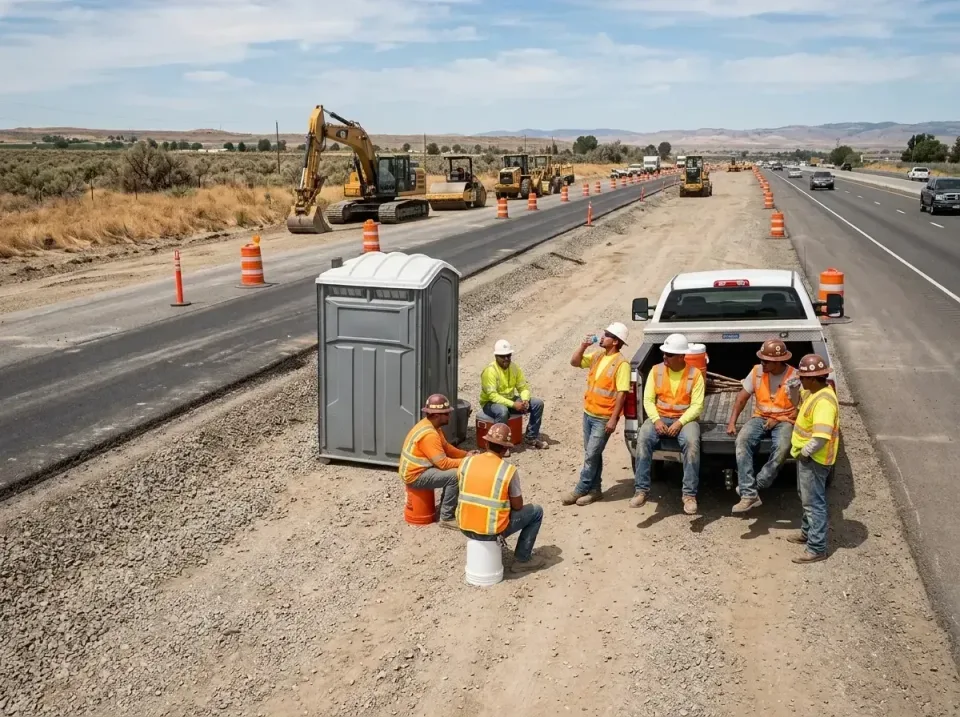highway-road-construction-crew-007 — frequently asked questions, Porta Potty and Restroom Rentals in Eufaula, OK